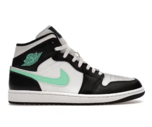 Jordan 1 mid en verde brillante