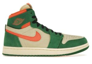 Jordan 1 high zoom Air CMFT 2 pino verde anaranjado blaze